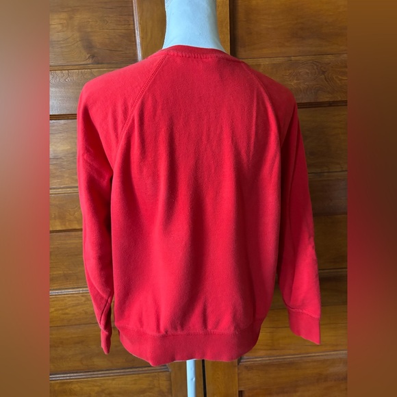 Disney Red Mickey Mouse Women’s Sweatshirt - Picture 3 of 6